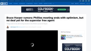 Bryce Harper rumors: Phillies meeting ends with optimism, but no deal ...