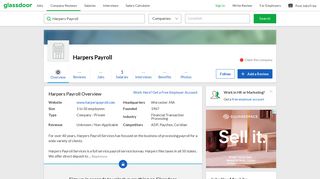 Working at Harpers Payroll | Glassdoor