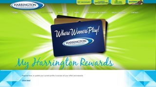 My Harrington Rewards | Harrington Casino & Raceway