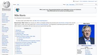 Mike Harris - Wikipedia