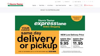 What Is ExpressLane - Harris Teeter