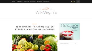 Is It Worth It? Harris Teeter Express Lane Online Shopping – wikivirginia
