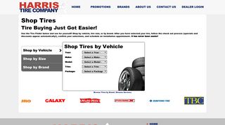 Shop Tires - Harris Tire