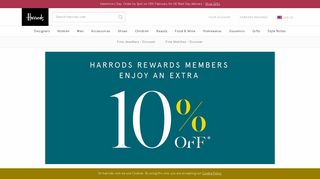 10% Rewards Weekend | Harrods.com