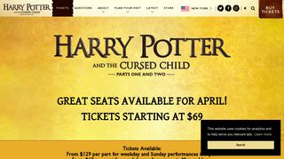 Harry Potter and the Cursed Child Play | Lyric Theatre, Broadway