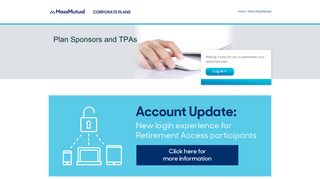 Corporate Plans: Plan Sponsors and TPAs – MassMutual