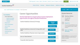 Career Opportunities | Hartford HealthCare
