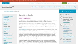 Employee Tools | Hartford HealthCare