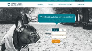 Hartville Pet Insurance for Dogs and Cats – Cash Back On Vet Bills