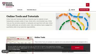 Online Tools | Harvard Business Publishing Education