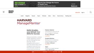 Harvard ManageMentor - Harvard Business Review