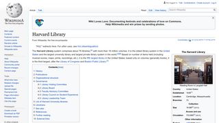 Harvard Library - Wikipedia