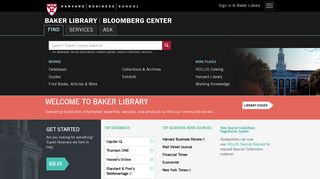 Baker Library | Bloomberg Center | Harvard Business School