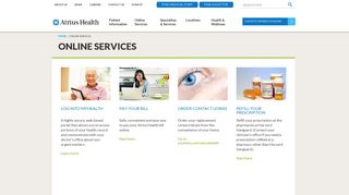 Online Services - Atrius Health