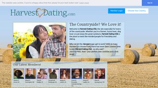 Harvest Dating USA, FREE to Join - find lovers of the countryside in ...