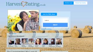 Harvest Dating UK, FREE to Join - find lovers of the countryside in ...