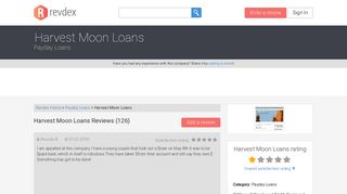 Harvest Moon Loans Reviews, Complaints, Customer Service