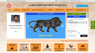 Labour Department, Haryana