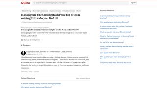 Has anyone been using HashPoke for bitcoin mining? How do you find ...