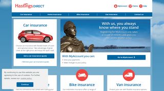 Hastings Direct | Car, Van, Bike and Home Insurance