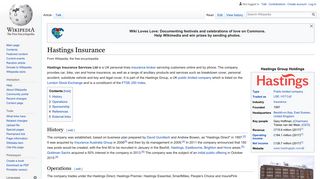Hastings Insurance - Wikipedia