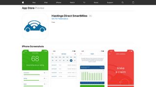 Hastings Direct SmartMiles on the App Store - iTunes - Apple