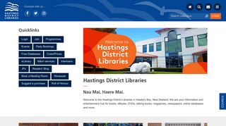 Hastings District Libraries | New Zealand