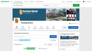 Hastings Mutual Reviews | Glassdoor
