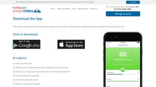 Download the App | Hastings Direct SmartMiles Insurance