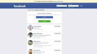 Rajesh Hathway Profiles | Facebook