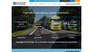 Haulage Exchange – Loads And Return Loads for Haulage Companies