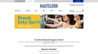 The New Nordy Club Rewards Program | HauteLook