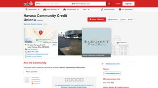 Havasu Community Credit Union - Banks & Credit Unions - 55 Lake ...