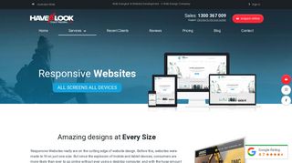 Responsive Websites - Havealook Websites