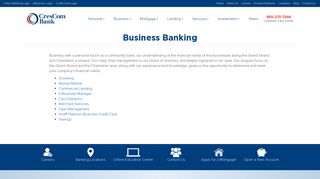 Business Banking | CresCom Bank