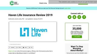 Haven Life Insurance Review 2018 | Term Life Insurance 100% Online