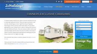 Owners Exclusive Caravans - Holidays in Norfolk, Suffolk & Essex