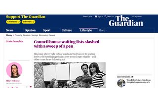 Council house waiting lists slashed with a sweep of a pen | Money ...