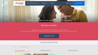 Havyaka Matrimonial - Havyaka Marriage - Jeevansathi.com