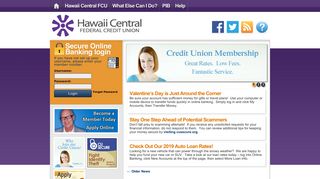 Hawaii Central FCU - Online Banking Community