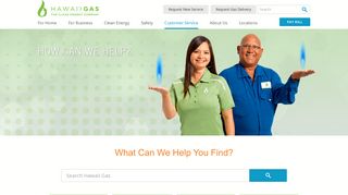 Customer Service | Hawaii Gas