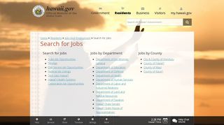 hawaii.gov | Search for Jobs
