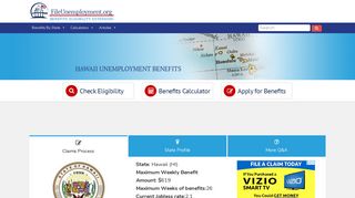 Hawaii Unemployment - Benefits, Eligibility & Claims