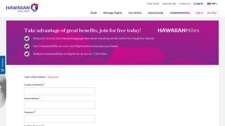 Join HawaiianMiles | Hawaiian Airlines