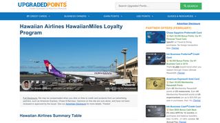 Hawaiian Airlines HawaiianMiles Mileage Program Review [In-Depth]
