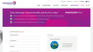 Join HawaiianMiles - Hawaiian Airlines