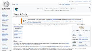 Hawes & Curtis - Wikipedia