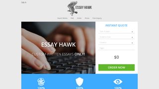 Essay Hawk: College Essay Writing Service