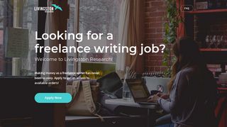 Available Freelance Writing Jobs. Join us! - Livingston Research