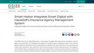 Smart Harbor Integrates Smart Digital with HawkSoft's Insurance ...